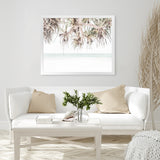 Shop Island Summer Photo Art Print-Boho, Botanicals, Coastal, Green, Landscape, Photography, View All, White-framed poster wall decor artwork