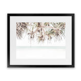 Shop Island Summer Photo Art Print-Boho, Botanicals, Coastal, Green, Landscape, Photography, View All, White-framed poster wall decor artwork