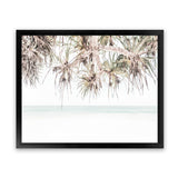 Shop Island Summer Photo Art Print-Boho, Botanicals, Coastal, Green, Landscape, Photography, View All, White-framed poster wall decor artwork