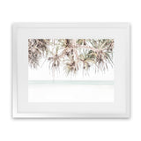 Shop Island Summer Photo Art Print-Boho, Botanicals, Coastal, Green, Landscape, Photography, View All, White-framed poster wall decor artwork