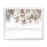Shop Island Summer Photo Art Print-Boho, Botanicals, Coastal, Green, Landscape, Photography, View All, White-framed poster wall decor artwork