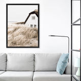 Shop Coastal Barn Photo Canvas Art Print-Boho, Coastal, Neutrals, Photography, Photography Canvas Prints, Portrait, Scandinavian, View All-framed wall decor artwork