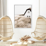 Shop Coastal Barn Photo Canvas Art Print-Boho, Coastal, Neutrals, Photography, Photography Canvas Prints, Portrait, Scandinavian, View All-framed wall decor artwork
