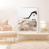 Shop Coastal Barn Photo Art Print-Boho, Coastal, Neutrals, Photography, Portrait, Scandinavian, View All-framed poster wall decor artwork