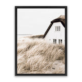 Shop Coastal Barn Photo Canvas Art Print-Boho, Coastal, Neutrals, Photography, Photography Canvas Prints, Portrait, Scandinavian, View All-framed wall decor artwork