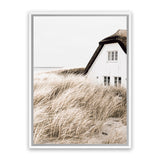 Shop Coastal Barn Photo Canvas Art Print-Boho, Coastal, Neutrals, Photography, Photography Canvas Prints, Portrait, Scandinavian, View All-framed wall decor artwork