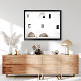Shop Old Italian Facade Photo Art Print-Boho, Landscape, Moroccan Days, Photography, View All, White-framed poster wall decor artwork
