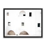 Shop Old Italian Facade Photo Canvas Art Print-Boho, Landscape, Moroccan Days, Photography, Photography Canvas Prints, View All, White-framed wall decor artwork