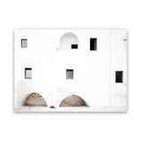Shop Old Italian Facade Photo Canvas Art Print-Boho, Landscape, Moroccan Days, Photography, Photography Canvas Prints, View All, White-framed wall decor artwork