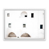 Shop Old Italian Facade Photo Canvas Art Print-Boho, Landscape, Moroccan Days, Photography, Photography Canvas Prints, View All, White-framed wall decor artwork