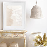 Shop Pastel Shoreline Photo Art Print-Coastal, Neutrals, Photography, Portrait, View All-framed poster wall decor artwork