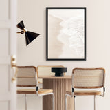 Shop Pastel Shoreline Photo Canvas Art Print-Coastal, Neutrals, Photography, Photography Canvas Prints, Portrait, View All-framed wall decor artwork