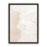 Shop Pastel Shoreline Photo Canvas Art Print-Coastal, Neutrals, Photography, Photography Canvas Prints, Portrait, View All-framed wall decor artwork