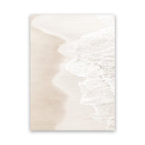 Shop Pastel Shoreline Photo Canvas Art Print-Coastal, Neutrals, Photography, Photography Canvas Prints, Portrait, View All-framed wall decor artwork