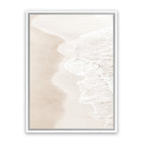 Shop Pastel Shoreline Photo Canvas Art Print-Coastal, Neutrals, Photography, Photography Canvas Prints, Portrait, View All-framed wall decor artwork