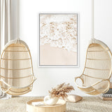 Shop Pastel Shoreline II Photo Canvas Art Print-Coastal, Neutrals, Photography, Photography Canvas Prints, Portrait, View All-framed wall decor artwork