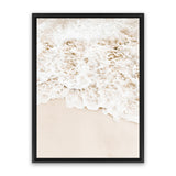 Shop Pastel Shoreline II Photo Canvas Art Print-Coastal, Neutrals, Photography, Photography Canvas Prints, Portrait, View All-framed wall decor artwork