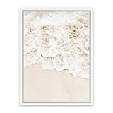 Shop Pastel Shoreline II Photo Canvas Art Print-Coastal, Neutrals, Photography, Photography Canvas Prints, Portrait, View All-framed wall decor artwork