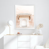 Shop Desert Entrance I Photo Art Print-Boho, Moroccan Days, Neutrals, Orange, Photography, Pink, Portrait, View All-framed poster wall decor artwork