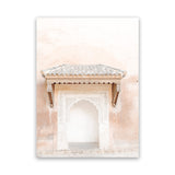 Shop Desert Entrance I Photo Canvas Art Print-Boho, Moroccan Days, Neutrals, Orange, Photography, Photography Canvas Prints, Pink, Portrait, View All-framed wall decor artwork