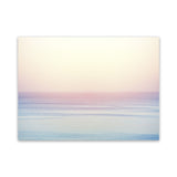 Shop Pastel Sunset Photo Canvas Art Print-Blue, Coastal, Horizontal, Landscape, Photography, Photography Canvas Prints, Pink, Rectangle, View All, Yellow-framed wall decor artwork