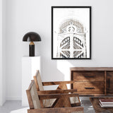 Shop Ornate White Gates Photo Canvas Art Print-Boho, Moroccan Days, Neutrals, Photography, Photography Canvas Prints, Portrait, View All, White-framed wall decor artwork
