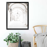 Shop Grand Hallway Photo Art Print-Boho, Moroccan Days, Photography, Portrait, View All, White-framed poster wall decor artwork
