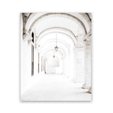 Shop Grand Hallway Photo Art Print-Boho, Moroccan Days, Photography, Portrait, View All, White-framed poster wall decor artwork