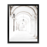 Shop Grand Hallway Photo Art Print-Boho, Moroccan Days, Photography, Portrait, View All, White-framed poster wall decor artwork