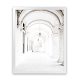 Shop Grand Hallway Photo Art Print-Boho, Moroccan Days, Photography, Portrait, View All, White-framed poster wall decor artwork