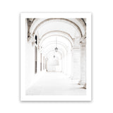 Shop Grand Hallway Photo Art Print-Boho, Moroccan Days, Photography, Portrait, View All, White-framed poster wall decor artwork