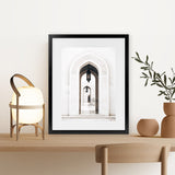 Shop Palace Doors Photo Art Print-Boho, Moroccan Days, Neutrals, Photography, Portrait, View All, White-framed poster wall decor artwork