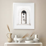 Shop Palace Doors Photo Art Print-Boho, Moroccan Days, Neutrals, Photography, Portrait, View All, White-framed poster wall decor artwork