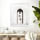 Shop Palace Doors Photo Art Print-Boho, Moroccan Days, Neutrals, Photography, Portrait, View All, White-framed poster wall decor artwork