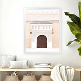 Shop Pastel Porchway I Photo Art Print-Boho, Brown, Moroccan Days, Neutrals, Orange, Photography, Portrait, View All-framed poster wall decor artwork