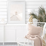 Shop Pastel Doorway II Photo Art Print-Boho, Moroccan Days, Neutrals, Photography, Portrait, View All, White-framed poster wall decor artwork