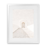 Shop Pastel Doorway II Photo Art Print-Boho, Moroccan Days, Neutrals, Photography, Portrait, View All, White-framed poster wall decor artwork