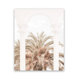 Shop Exotic Arches I Photo Art Print-Boho, Botanicals, Moroccan Days, Neutrals, Photography, Portrait, View All, White-framed poster wall decor artwork