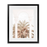 Shop Exotic Arches I Photo Art Print-Boho, Botanicals, Moroccan Days, Neutrals, Photography, Portrait, View All, White-framed poster wall decor artwork