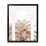 Shop Exotic Arches I Photo Art Print-Boho, Botanicals, Moroccan Days, Neutrals, Photography, Portrait, View All, White-framed poster wall decor artwork