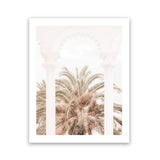 Shop Exotic Arches I Photo Art Print-Boho, Botanicals, Moroccan Days, Neutrals, Photography, Portrait, View All, White-framed poster wall decor artwork