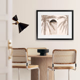 Shop Pastel Palm Shadows Photo Art Print-Boho, Brown, Coastal, Landscape, Moroccan Days, Neutrals, Photography, Tropical, View All-framed poster wall decor artwork