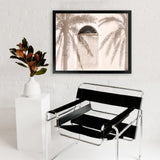 Shop Pastel Palm Shadows Photo Art Print-Boho, Brown, Coastal, Landscape, Moroccan Days, Neutrals, Photography, Tropical, View All-framed poster wall decor artwork