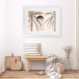 Shop Pastel Palm Shadows Photo Art Print-Boho, Brown, Coastal, Landscape, Moroccan Days, Neutrals, Photography, Tropical, View All-framed poster wall decor artwork