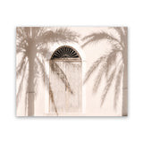 Shop Pastel Palm Shadows Photo Art Print-Boho, Brown, Coastal, Landscape, Moroccan Days, Neutrals, Photography, Tropical, View All-framed poster wall decor artwork