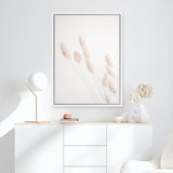 Shop Dried Flowers Photo Canvas Art Print-Boho, Coastal, Florals, Neutrals, Photography, Photography Canvas Prints, Pink, Portrait, View All-framed wall decor artwork