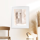 Shop Elephant Steps Photo Art Print-Animals, Baby Nursery, Boho, Moroccan Days, Neutrals, Photography, Pink, Portrait, View All-framed poster wall decor artwork