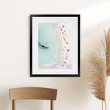 Shop Summer in Italy I Photo Art Print-Amalfi Coast Italy, Blue, Boho, Coastal, Green, Photography, Portrait, Tropical, View All-framed poster wall decor artwork