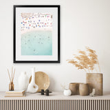 Shop Summer in Italy II Photo Art Print-Amalfi Coast Italy, Blue, Boho, Coastal, Green, Photography, Portrait, Tropical, View All-framed poster wall decor artwork