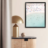 Shop Summer in Italy II Photo Art Print-Amalfi Coast Italy, Blue, Boho, Coastal, Green, Photography, Portrait, Tropical, View All-framed poster wall decor artwork